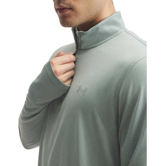 Under Armour - "Launch" Trainingsjacke für Herren, mit kurzem Reißverschluss (Grün) - Image 3