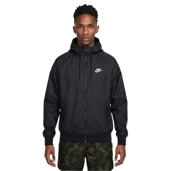 Nike - Windrunner Jacke für Herren (Schwarz/Weiß) - Image 1