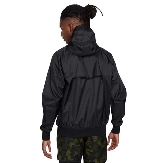 Nike - Windrunner Jacke für Herren (Schwarz/Weiß) - Image 2