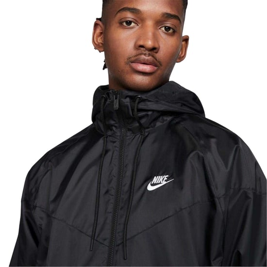 Nike - Windrunner Jacke für Herren (Schwarz/Weiß) - Image 4