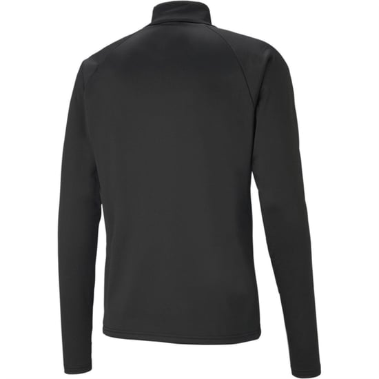 Puma - "TeamLIGA" Trainingsjacke für Herren, mit kurzem Reißverschluss (Schwarz) - Image 2