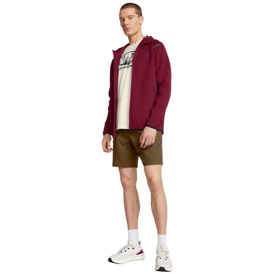 Under Armour - "Unstoppable" Sweatjacke für Herren (Rot) - Image 1