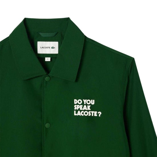 Lacoste - Trainerjacke für Herren, Wasserfest (Grün) - Image 2