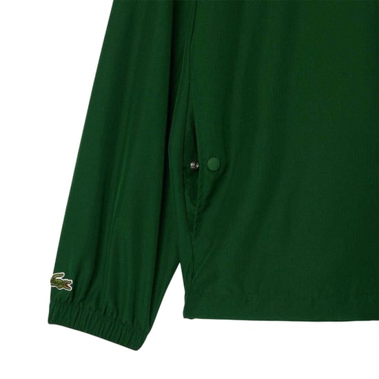 Lacoste - Trainerjacke für Herren, Wasserfest (Grün) - Image 4
