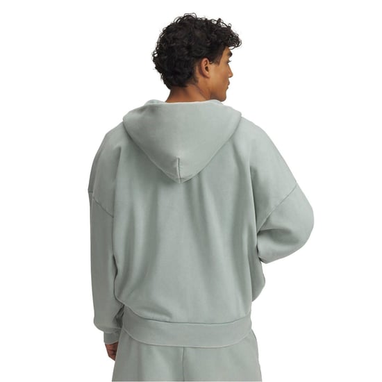 Under Armour - Kapuzenpullover für Herren, Fleece (Grün) - Image 2