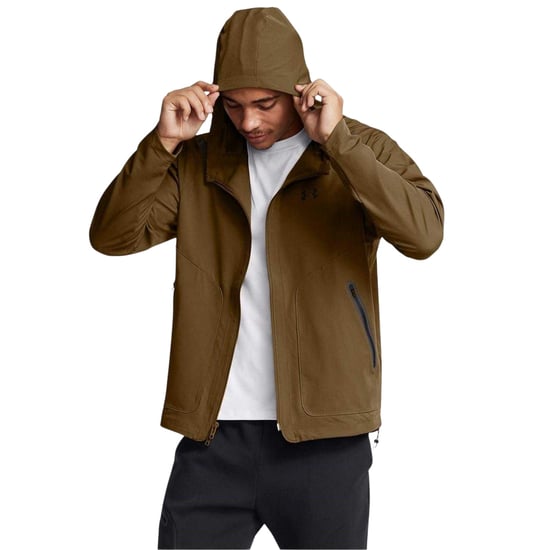 Under Armour - "Unstoppable" Trainingsjacke für Herren, mit Kapuze (Braun) - Image 1