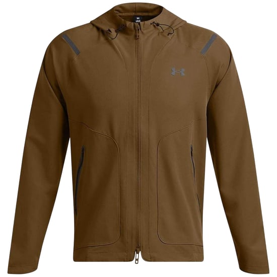 Under Armour - "Unstoppable" Trainingsjacke für Herren, mit Kapuze (Braun) - Image 2