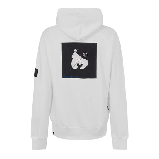 Money - Hoodie mit durchgehendem Reißverschluss für Herren (Weiß) - Image 2