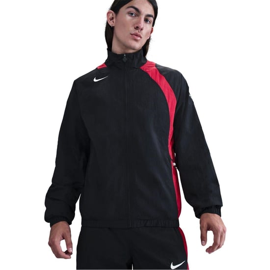 Nike - "Total 90" Trainingsjacke für Herren, wasserabweisend (Schwarz/Rot) - Image 2