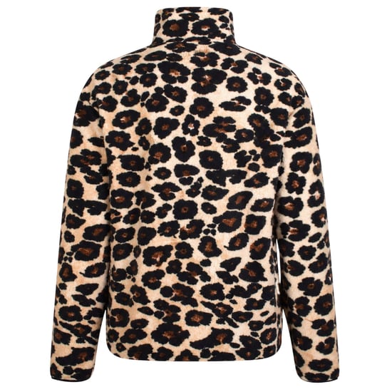 SoulCal - Fleece-Oberteil für Herren/Damen Unisex, mit kurzem Reißverschluss, Teddyfleece (Braun/Schwarz) - Image 2