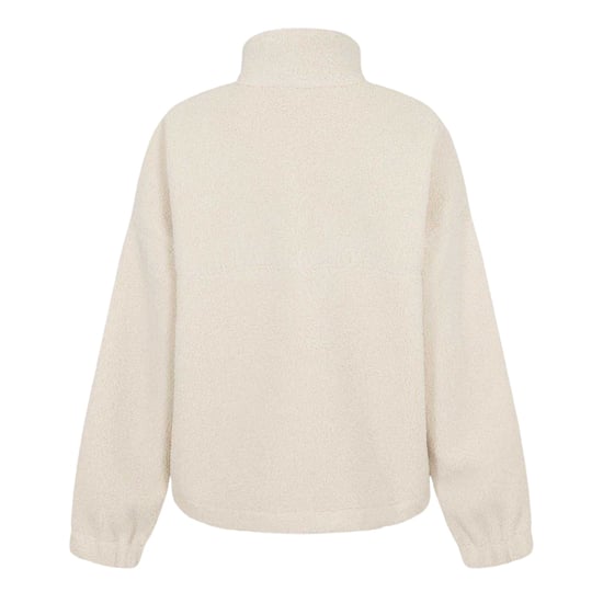 Slazenger - Sweatshirt für Damen, mit kurzem Reißverschluss, Fleece (Cremefarbe) - Image 3