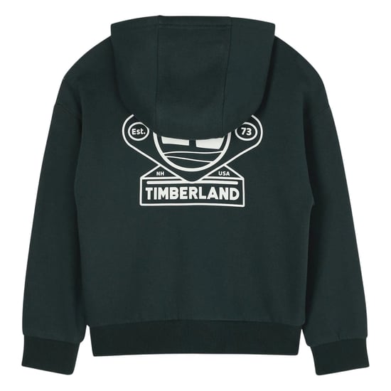 Timberland - Hoodie mit durchgehendem Reißverschluss für Jungen, Fleece, Für Außen (Dunkelgrün) - Image 2