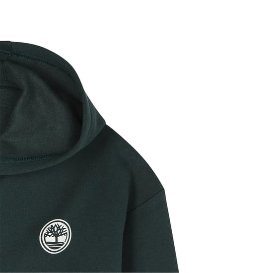 Timberland - Hoodie mit durchgehendem Reißverschluss für Jungen, Fleece, Für Außen (Dunkelgrün) - Image 3