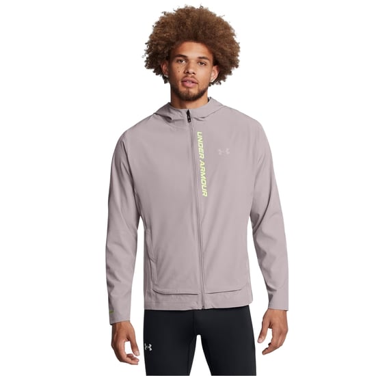 Under Armour - "Outrun" Kapuzenjacke für Herren (Grau Dämmerung) - Image 3