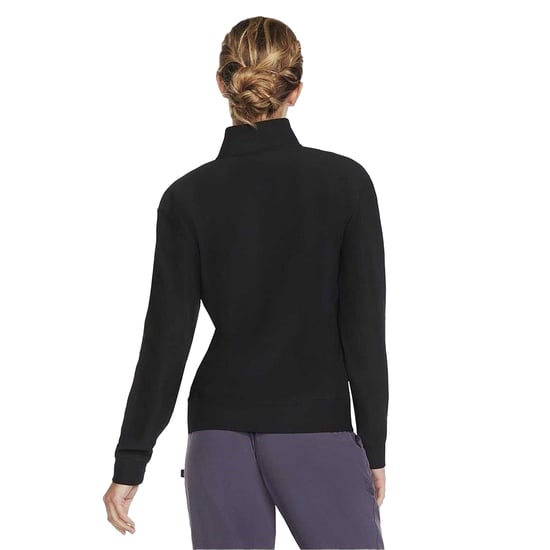 Skechers - "GoLuxe" Sweatshirt für Damen, mit kurzem Reißverschluss, gerippt (Schwarz) - Image 3