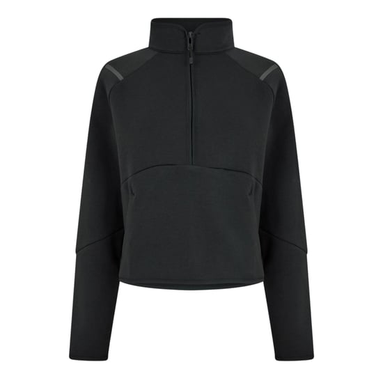 Under Armour - "Unstoppable" Sweatshirt für Damen, mit kurzem Reißverschluss, Fleece, Regulär (Schwarz) - Image 1