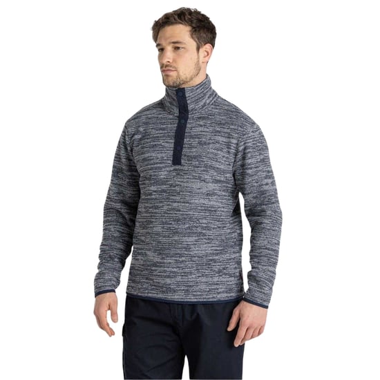 Craghoppers - "Finnian" Fleece-Oberteil für Herren, Langärmlig (Marineblau meliert) - Image 2