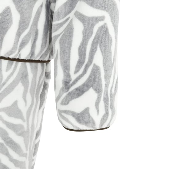 Biba - Loungewear Set für Damen, Weiter Stehkragen, Fleece (Weiß/Schwarz) - Image 3