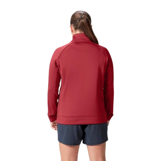 Canterbury - "2025" Fleece-Oberteil für Damen, mit kurzem Reißverschluss, Rugby (Rote Dahlie) - Image 2