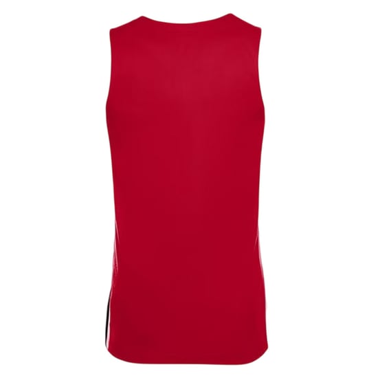 Nike - Basketball-Trikot für Kinder, V-Ausschnitt, Ärmellos (Universitäts-Rot/Weiß) - Image 2