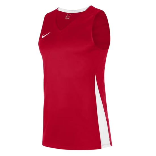 Nike - Basketball-Trikot für Kinder, V-Ausschnitt, Ärmellos (Universitäts-Rot/Weiß) - Image 3