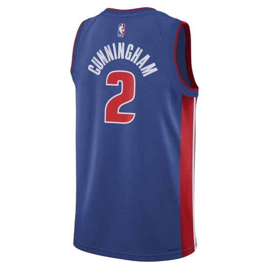Nike - "Cunningham" Basketball-Trikot für Kinder (Blau) - Image 2