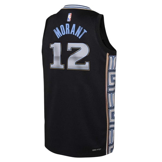 Nike - "Morant" Basketball-Trikot für Kinder (Schwarz) - Image 2