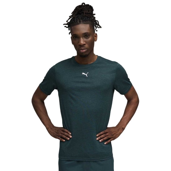 Puma - "Tad" T-Shirt für Herren, Performance, Fitnessstudio (Terrain grün) - Image 1