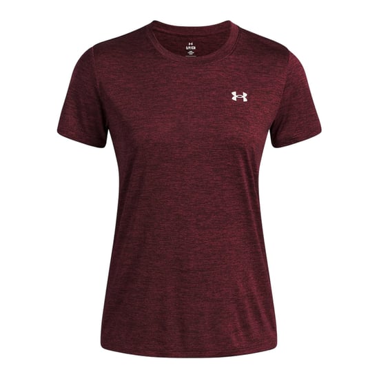 Under Armour - T-Shirt für Damen, kurzärmlig (Dunkles Weinrot) - Image 1