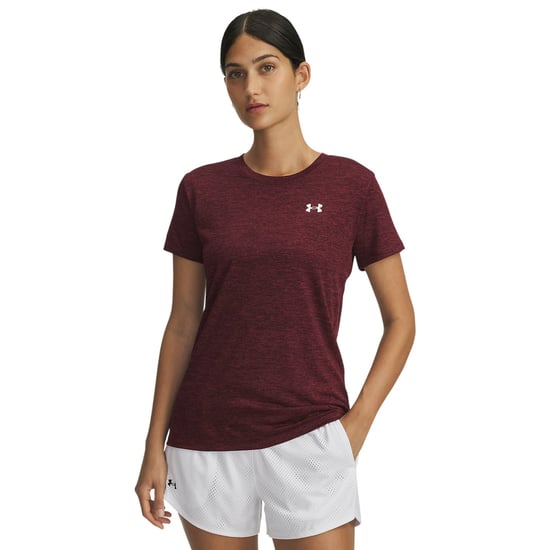 Under Armour - T-Shirt für Damen, kurzärmlig (Dunkles Weinrot) - Image 3