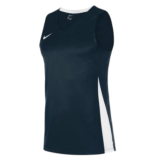 Nike - Basketball-Trikot für Kinder, V-Ausschnitt, Ärmellos (Schwarz/Weiß) - Image 2
