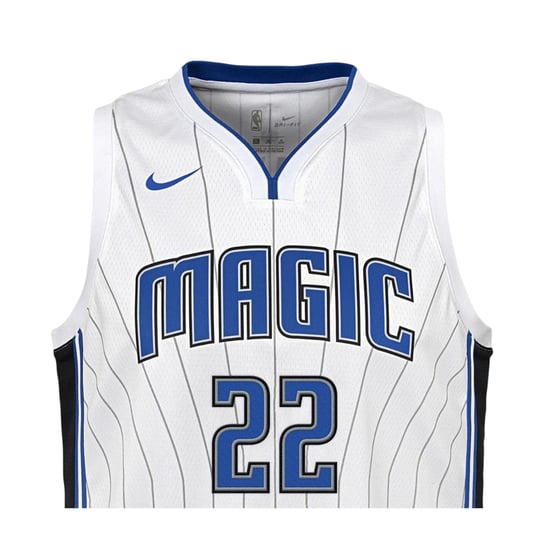 Nike - "Wagner" Basketball-Trikot für Kinder (Weiß) - Image 3