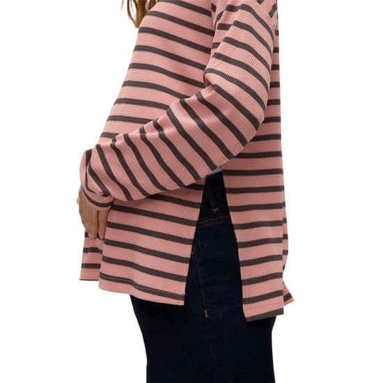 Mamalicious - "Mlsille" T-Shirt für Damen, Langärmlig (Pink) - Image 5