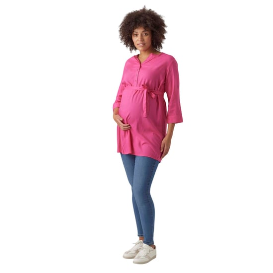Mamalicious - Tunikakleid für Damen, Regulär, 3/4 Ärmel (Fuchsia Lila) - Image 3