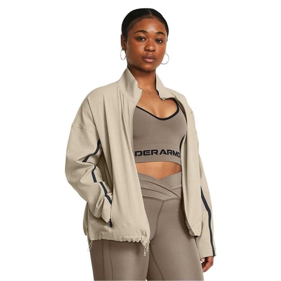 Under Armour - "Unstoppable" Trainingsjacke für Damen, Ventiliert, Athletisch (Beige) - Image 3