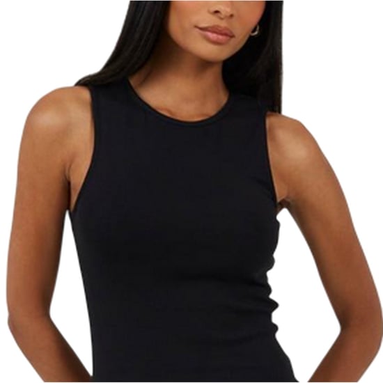 Brave Soul - Minikleid für Damen, Rundhalsausschnitt, Bodycon, Ärmellos (Schwarz) - Image 3
