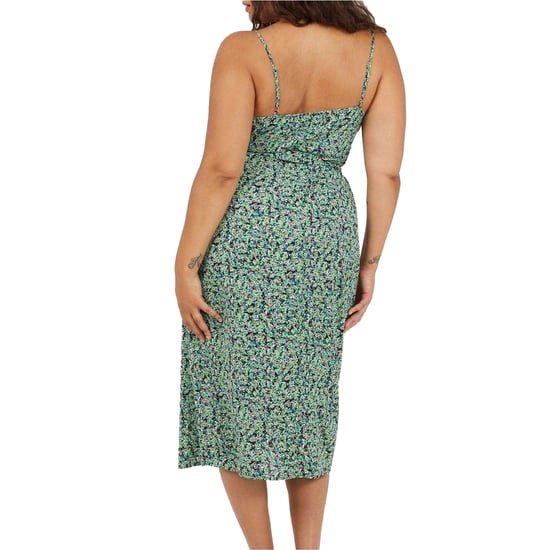 Brave Soul - Midikleid für Damen, V-Ausschnitt, Kurven, Ärmellos (Grün) - Image 3