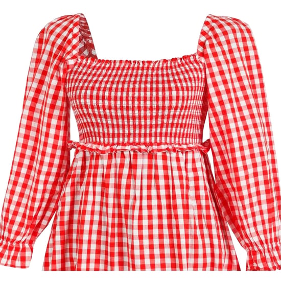 Miso - Midikleid für Damen, Langärmlig (Rot/Weiß) - Image 3