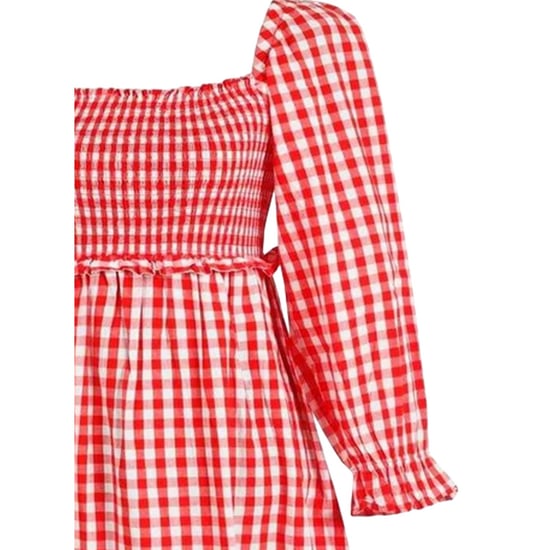 Miso - Midikleid für Damen, Langärmlig (Rot/Weiß) - Image 4