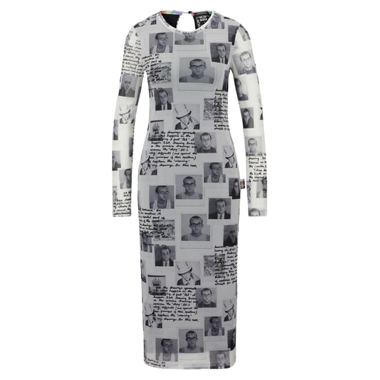 Boss - Bodycon Kleid für Damen, Rundhalsausschnitt, Langärmlig (Schwarz) - Image 1