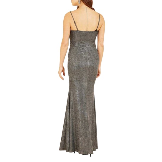 Mela London - Maxikleid für Damen, Formell (Schwarz) - Image 3