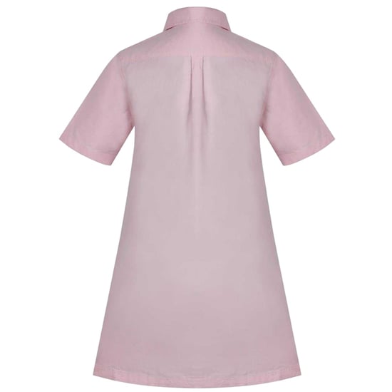 Miso - Mini Shirt Dress für Damen, Mit Kragen, Oxford-Stil (Pink) - Image 2