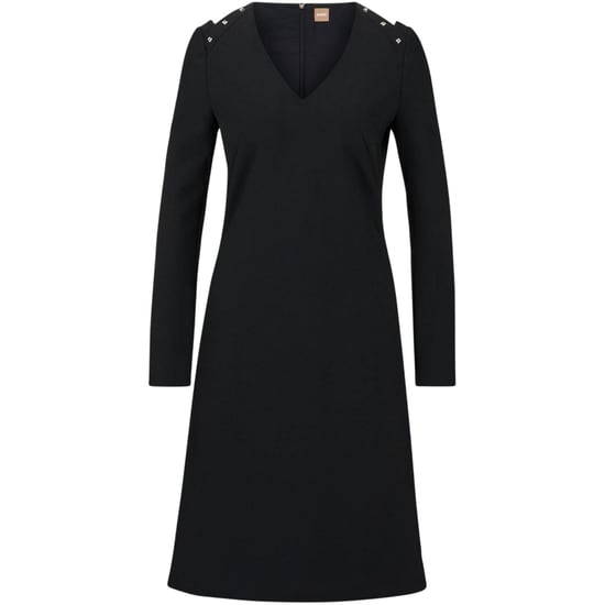 Boss - "Dariva" Midikleid für Damen (Schwarz) - Image 2