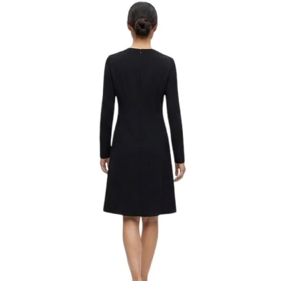 Boss - "Dariva" Midikleid für Damen (Schwarz) - Image 3