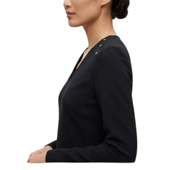 Boss - "Dariva" Midikleid für Damen (Schwarz) - Image 4