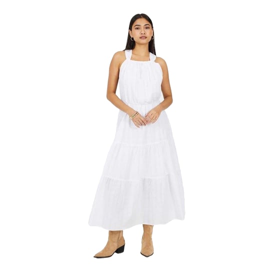 Brave Soul - Midikleid für Damen, Neckholder, Ärmellos (Weiß) - Image 1