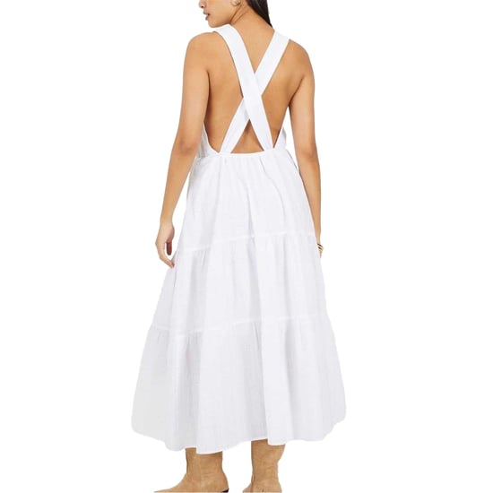 Brave Soul - Midikleid für Damen, Neckholder, Ärmellos (Weiß) - Image 3