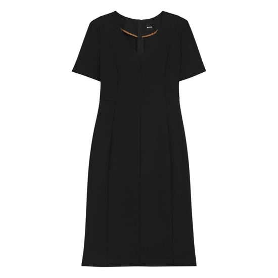 Boss - "Damaisa" Kleid für Damen, V-Ausschnitt, kurzärmlig (Schwarz) - Image 2