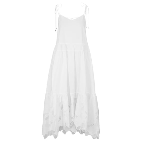 Boss - Maxikleid für Damen (Weiß bedruckt) - Image 1