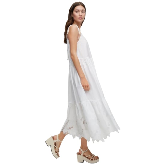 Boss - Maxikleid für Damen (Weiß bedruckt) - Image 2